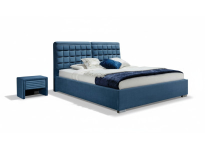 Luksusa Boxspring gultas dizains audums viesnīcas gultas guļamistabas mēbeles divguļamā gulta.