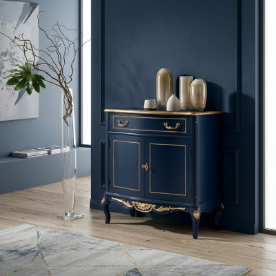Mēbeles Klasiskais stils Komoda Sideboard Skapis Luksusa seifa Itālijas