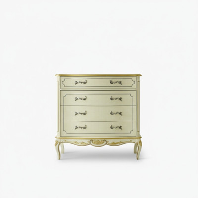 Izstrādātā materiāla stils Baroko Kommode koka Itālijas mēbele Greznas galdiņš Sideboard
