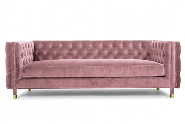 Rozā Chestapola Sofa Radošais Mēbeles 4-vietīgs Jauns xxl Lielais Dīvāns