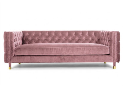 Rozā Chestapola Sofa Radošais Mēbeles 4-vietīgs Jauns xxl Lielais Dīvāns