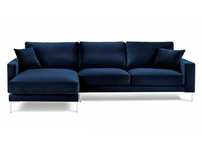 Starpu gaisma Sofa Luksusa stūra dīvāns Mūsdienīgas dzīvojamās istabas mēbeles Stūra dīvānu sofas Zamta dīvāns
