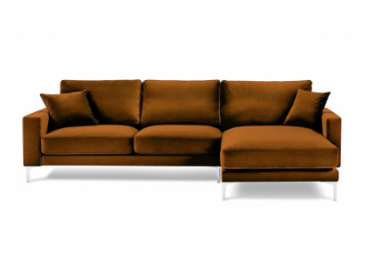Tekstīls Dzīvojamā istaba Dizaina Dīvāni Polster Sofa Oranžs Stūra Dīvāns Dīvāni Itālijas