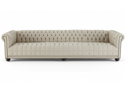 Krēms Chesterfield viesistabas četrvietīgais dīvāns dizaina dīvāni mēbeļu auduma dīvāni
