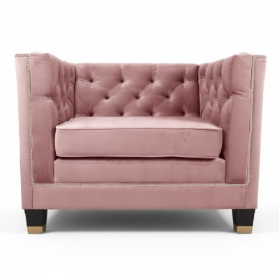 Krēsla Chesterfield audums Violeta Radošie mēbeles Jaunas Dzīvojamā Istaba Moderns