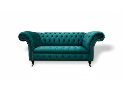 Dīvāns 2-vietīgs Kesterfilda mīkstā dizaina luksusa dīvāns Sofa atpūtas kluba dīvāni.