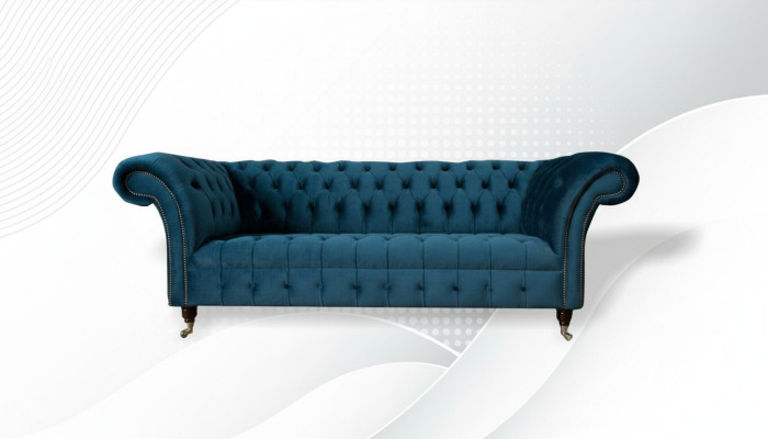 xxl liels Dīvāns 3-vietīgs dīvāns Chesterfield Polster Sitz Garnitur auduma audums