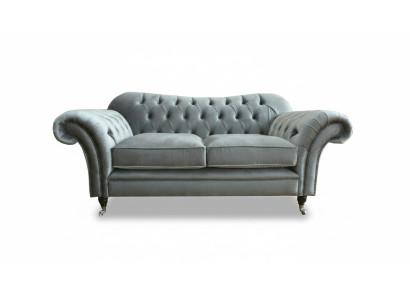 Chesterfield Tekstils Dīvāns 2 Vietu Greznas Dīvāns Polster Dīvāni Dizaina Auduma Dīvāns Jauns