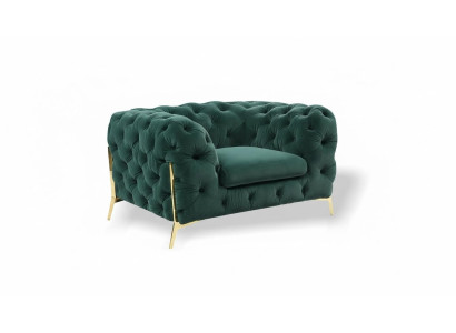 Chesterfield auskaru krēls krēsls 1 vietas dīvāns dīvāns polster polsteris audums jauni