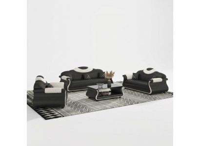 Sofasets 3+2+1 sēdvieta - 3 gabali. Dzīvojamā istabas sofa dīvāns mīkstajam sēdētavas komplekts.