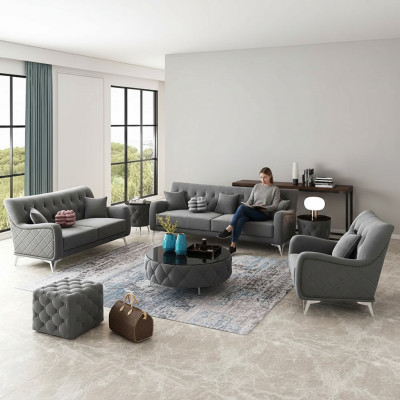 Sofas komplekts 7 gab. galds dīvāns galds dīvāns Modernie dīvāni veļas dīvāns Jaunais