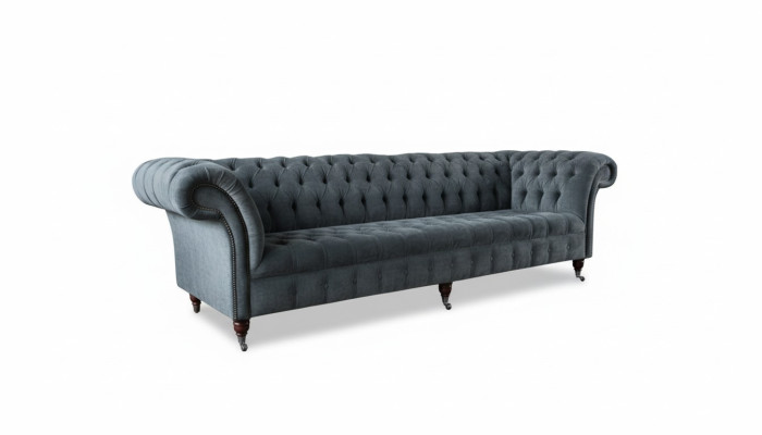 Chesterfield ādas polster luksusa dīvāns dizaina dīvāns Klasiskā dekora dīvāns