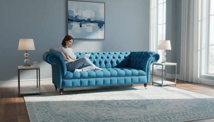 Dizainas Dīvāns Polster Sofas Auduma Moderns Sofagarnitur 3-sēdvietīgs Dīvāns
