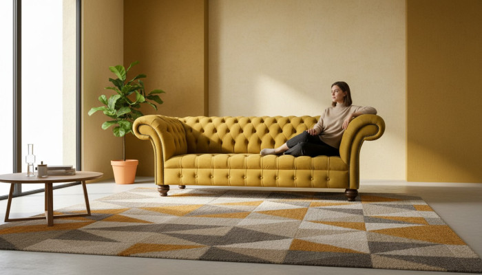 xxl dīvāns Chesterfield 225cm polster mīkstie dīvāni 3 vietas āda tekstila audums jauns