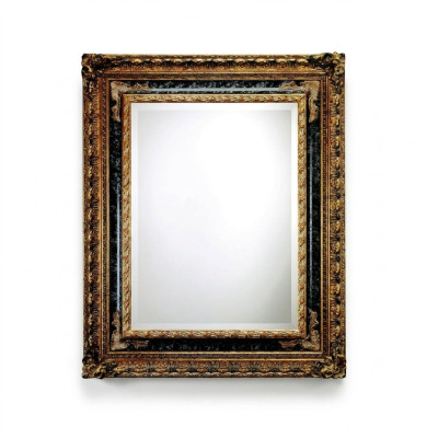 Sienas spogulis Antīkais spogulis Stāvvietas spogulis baroka antika Tērps Koks 102x192cm Jauns