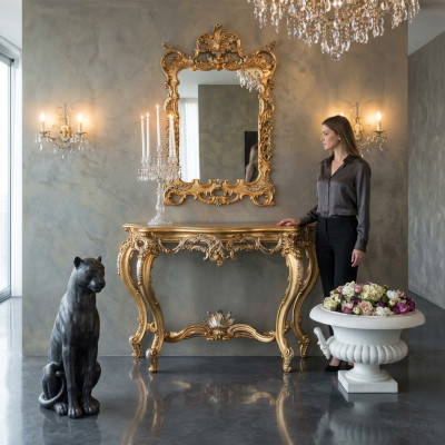Konsolentische krēsla Sideboard konsoli galds komodas kosmētikas galdi