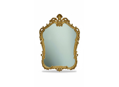 Spoguļu Wall Spiegel Baroque Rococo Corridor Living Room Bathroom Wood Glass Design SP7560