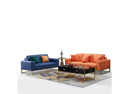 Sofa komplekts 3+2 sēdvietas dizaina polsterētās dīvānas modernas dīvānas