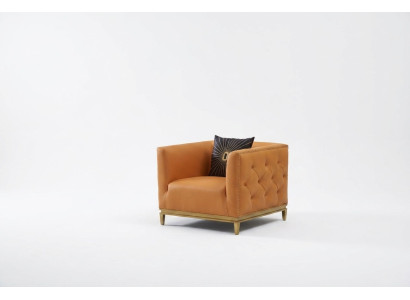 Krēsls dizaina dīvāns sofa sēdētājs ādas atpūtas zonās dekoratīvais klubu polsteris luksuss ausis
