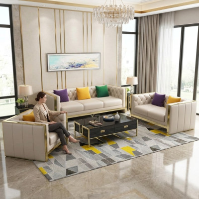 Sofas komplekts 3+2+1 sēdvietu dizaina dīvāns, mīkstā mēbele, moderns luksusa dīvāns.