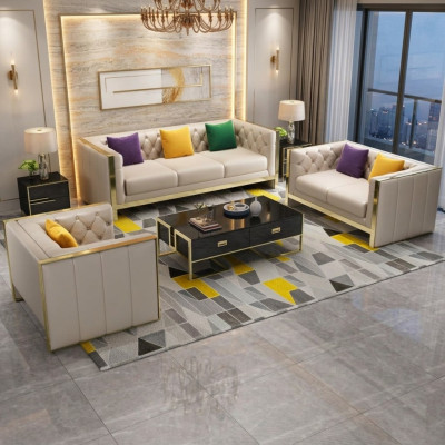 Sofas komplekts 3+2+1 sēdvietu dizaina dīvāns, mīkstā mēbele, moderns luksusa dīvāns.