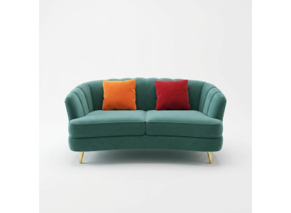 Divvietīga sofa 2 sēdvietu dizaina dīvāni ar polsteri, mūsdienīga sēdeklīne, auduma tekstila gults!