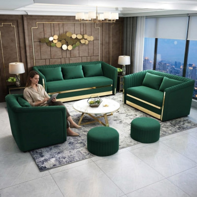 Sofa tekstila dīvāni dizaina modernie dīvāni 3+1 sēdvietu dīvāni