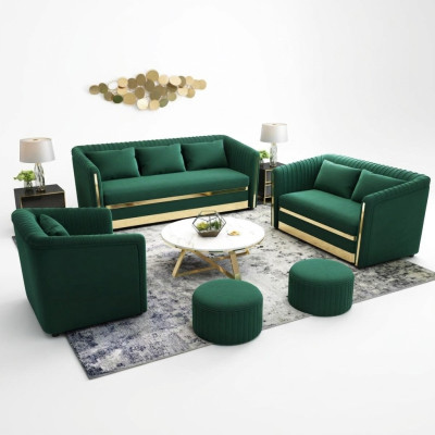 Sofa tekstila dīvāni dizaina modernie dīvāni 3+1 sēdvietu dīvāni