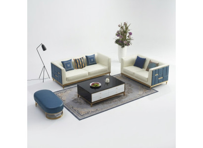 Sofa komplekts 3+2 vietās moderns komplekts mīkstajam apmetums Sofas luksusa dīvāni