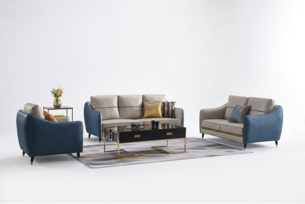 Dzīvojamās vietās dīvāns polster sofa kompletts dīvāns 3+2+1 galds piegalda galds