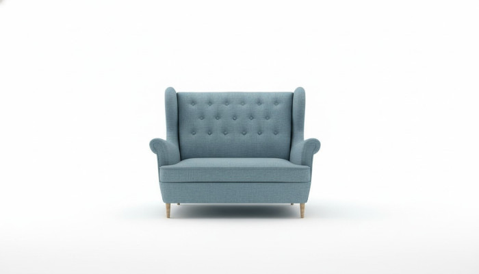Banka Chesterfield divvietīgā dīvāna dīvāns ar velveta apdari