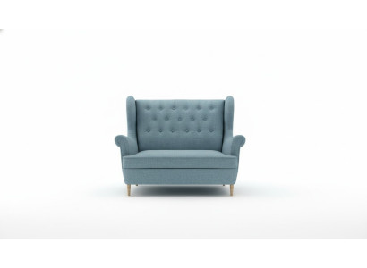 Banka Chesterfield divvietīgā dīvāna dīvāns ar velveta apdari