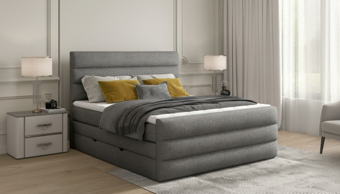 Luxus Boxspring gulta dizaina gultas viesnīcas aprīkojums divguļamā gulta 140/160/180x200