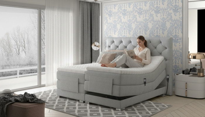 Luksusa mēbeles Modernas gultas Pamatnes Gultas Guļamistabas dizains 180x200