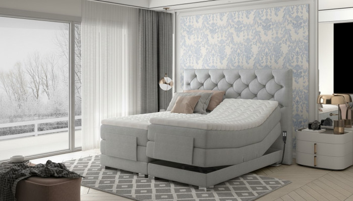Luksusa mēbeles Modernas gultas Pamatnes Gultas Guļamistabas dizains 180x200