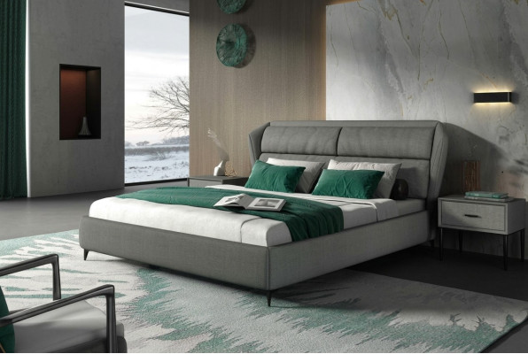 Gulta Klasiskā gulta Luxus divguļamistabas dizaina gulta Gultas 180x200cm
