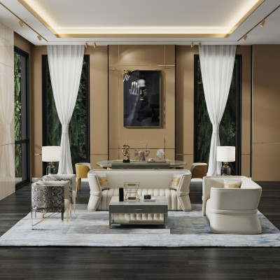 Sofas komplekts 3+2 noformējums dīvāns gultājs ar attiecināmām svārkiem sofagarniturēm dizaina mēbeles