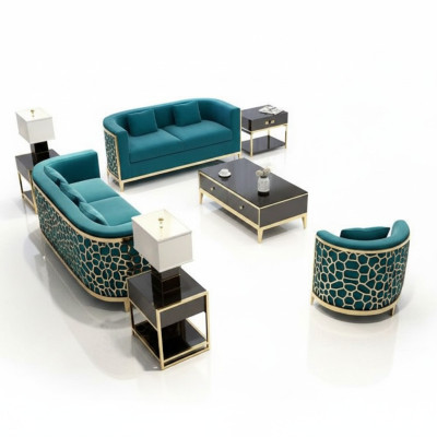 Sofas komplekts gultas 321 sēžamvieta No auduma, dīvāni Dīvāni luksusa mēbeles Pamatnes