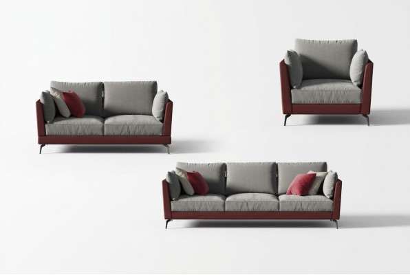 Sofa komplekts 3+2+1 sēdvietas auduma materiāla dzīvojamās zonas dīvāni gultas mīkstā komforta mēbeles