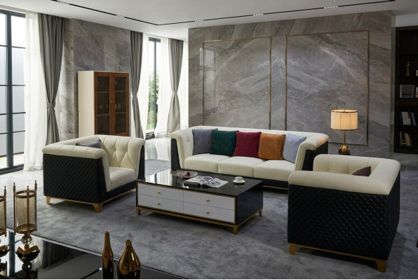 Sofas komplekts ādas dīvāns dizains moderns dīvāns 3+2+1