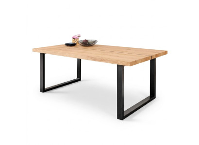 Galds Loft mēbeles koks ēdamgalds 160x90cm ēdamgaldi galdi Moderns dizains Jauns