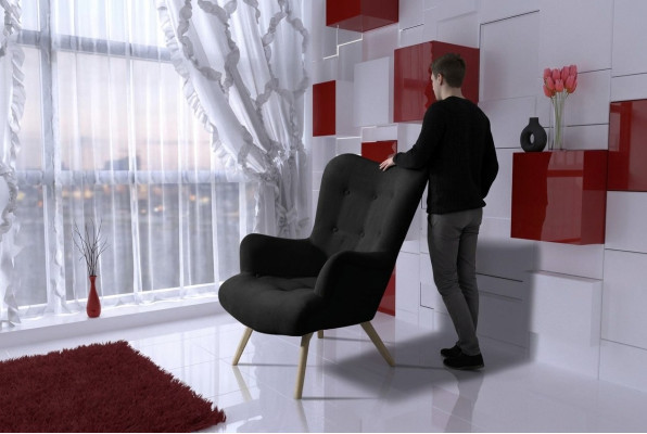 Krēsls Luksusa krēsls Polster Kokteiļa Atpūta Bārs Bārs Lounge klubs Krēsli Mēbeles Dizains