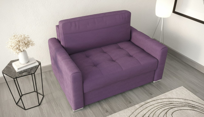 Krēsls Relaksējošs Tekstils Lounge Klubs Spilvens Dizaina Dīvāns Sofa Sēdekļi Luksuss Violeta Jauns