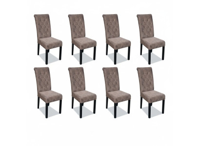 Daudzkrāsu Chesterfield x8 krēsli, dizainera luksusa krēsli, polsterēti krēsli, atzveltnes krēsli