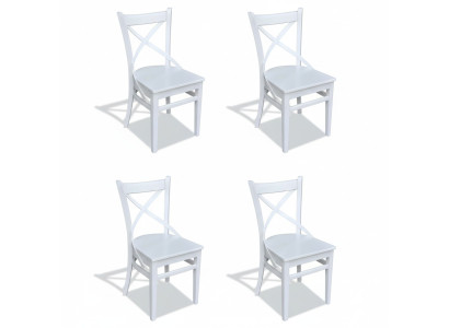 Ess Stuhl Zimmer Set Sitz Garnitur 4x Stühle Moderne Polster Design Textil Holz  - Ēdamistabas komplektā ietilpst 4 krēsli ar modernu uzvalku dizainu. Tekstils un koksne.