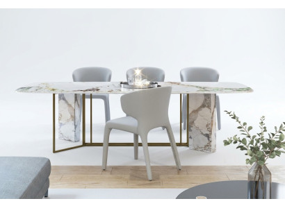Luksusa mēbeles marmora galdi 180x90cm dzīvojamā istaba viesnīca ēdamistaba galdi dizaina jauns