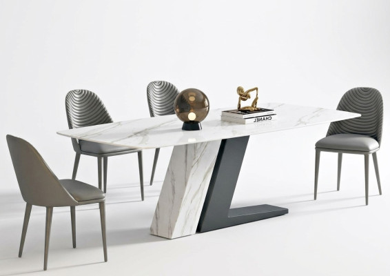 Ess tisch marmor bonzen tische wohn zimmer italien luxus designer edelstahl neu = Ēst galds marmors manta istabas itāļu luksusa dizainera nerūsējošais tērauds jauns