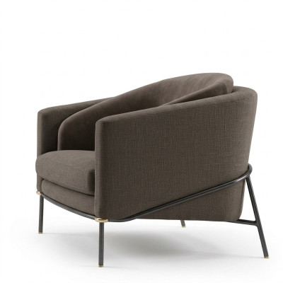 Mūsdienīgs dizaina krēsls dzīvojamā istabā vienvietīgā sofa dīvāns atpūtai klubā