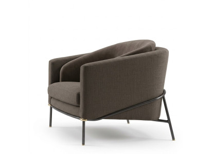 Mūsdienīgs dizaina krēsls dzīvojamā istabā vienvietīgā sofa dīvāns atpūtai klubā