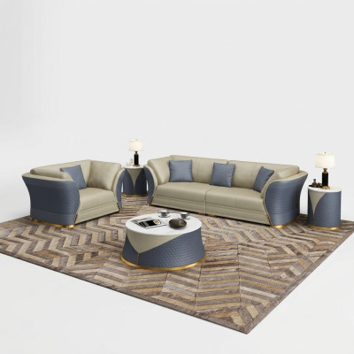 Sofas komplekts 4+1 sēdvietu dīvāns apdare komplekts Itālijas dizaina dīvāns